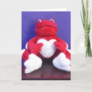 Frog Valentine Card