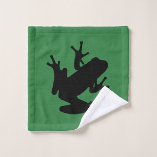 frog wash cloth