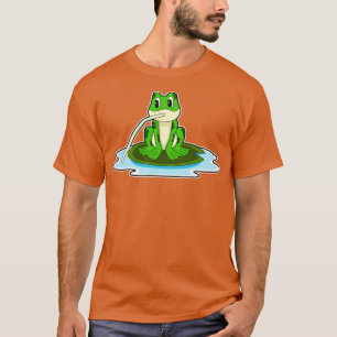 Frog Water Drinking straw T-Shirt