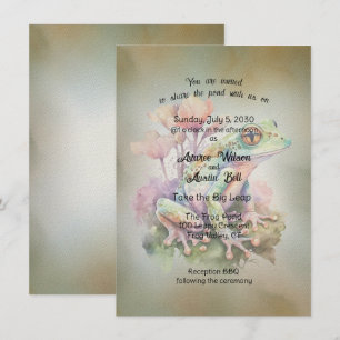 Frog Wedding Invitation