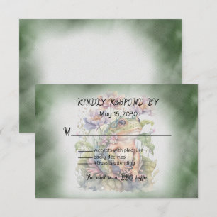 Frog Wedding RSVP Card