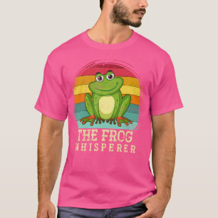 Frog Whisperer Rainforest Amphibia Frog T-Shirt