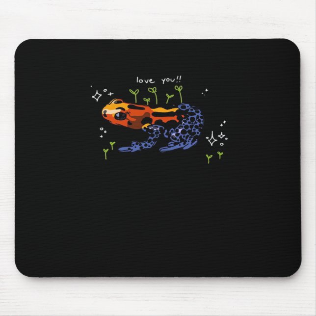 Frog Who Loves You! Mouse Mat (Front)