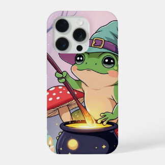 Frog Witch iPhone Case – Kawaii Cottagecore Potion