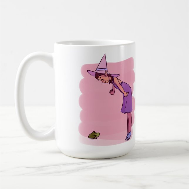 Frog Witch Mug (Left)