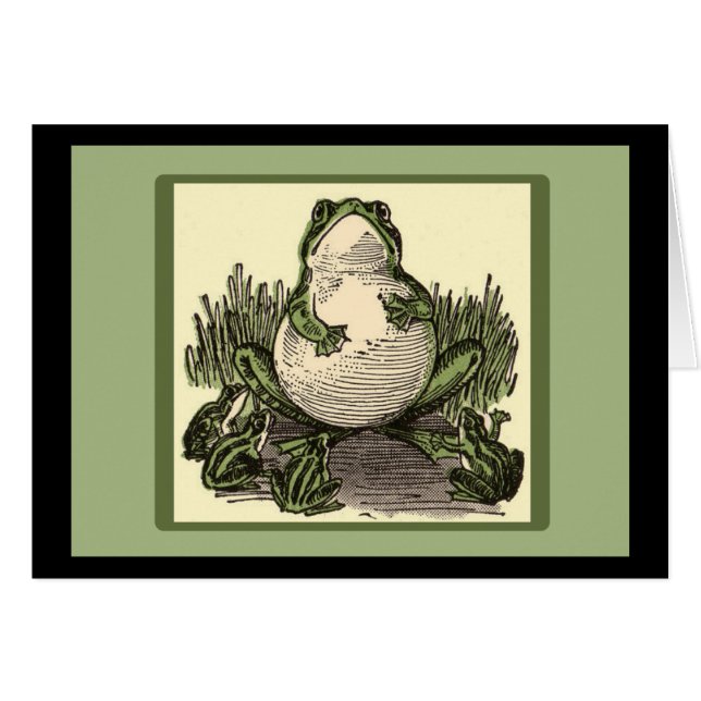 Frog with Baby Frogs (Front Horizontal)