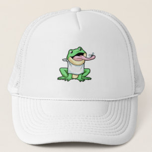 Frog with Beetle Trucker Hat