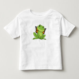 Frog with Butterfly Toddler T-Shirt