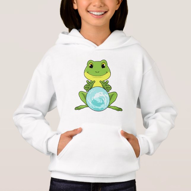 Frog with Crystal ball (Front)