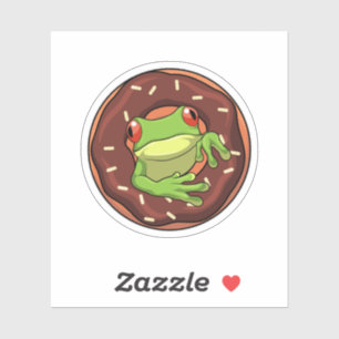 Frog with Donut