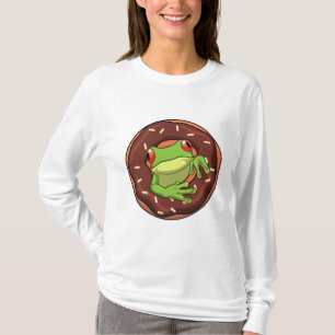 Frog with Donut T-Shirt
