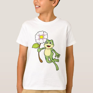 Frog with Flower.PNG T-Shirt