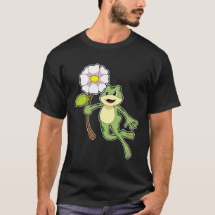 Frog with Flower.PNG T-Shirt