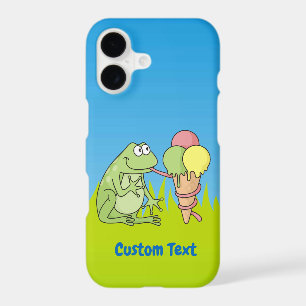 Frog with Icecream Case-Mate iPhone Case