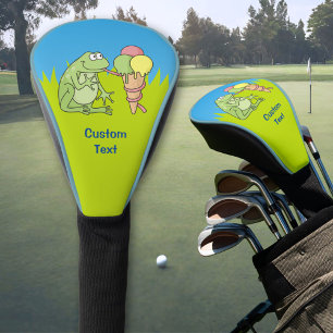 Frog with Icecream Golf Head Cover