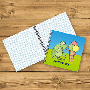 Frog with Icecream Notebook