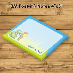 Frog with Icecream Post-it Notes
