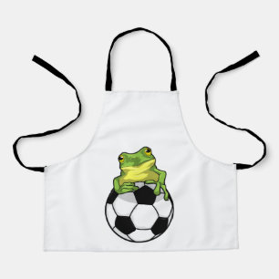 Frog with Soccer ball Apron