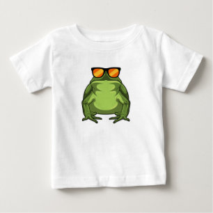 Frog with Sunglasses Baby T-Shirt