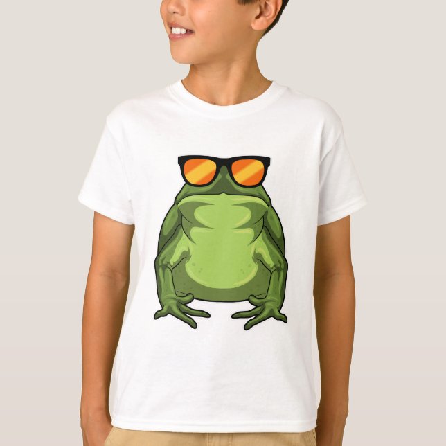 Frog with Sunglasses T-Shirt (Front)