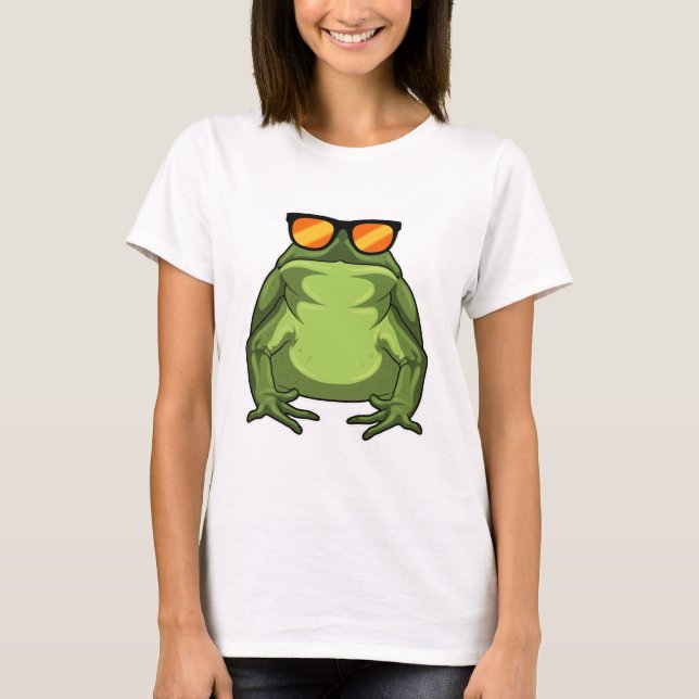 Frog with Sunglasses T-Shirt (Front)