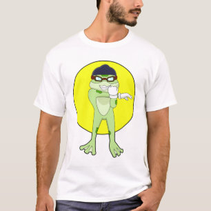 Frog with Swimming goggles T-Shirt