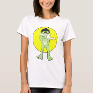 Frog with Swimming goggles T-Shirt