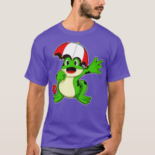 Frog with Umbrella T-Shirt