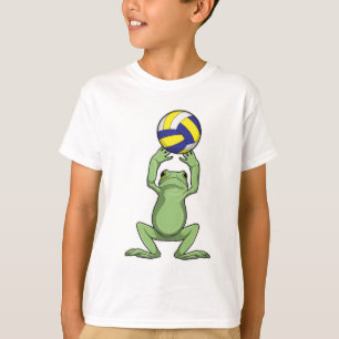 Frog with Volleyball T-Shirt