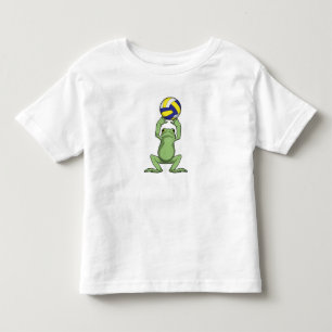 Frog with Volleyball Toddler T-Shirt