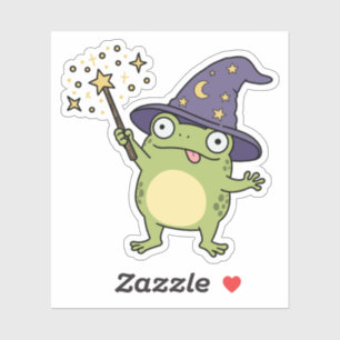 Frog Wizard Casting Spells