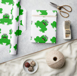 Frog Wrapping Paper
