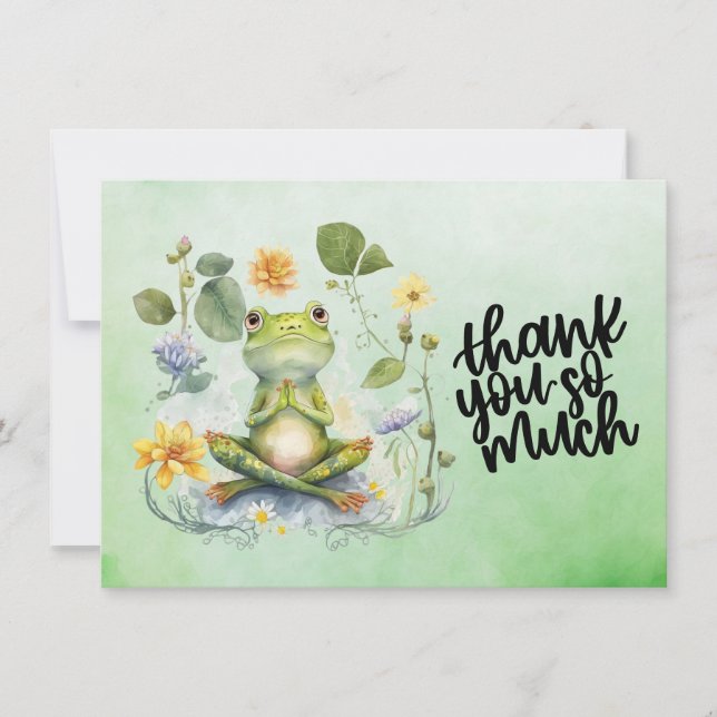 Frog Yoga thank you so much (Front)