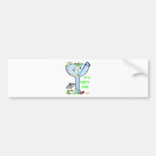 Frogarita Bumper Sticker