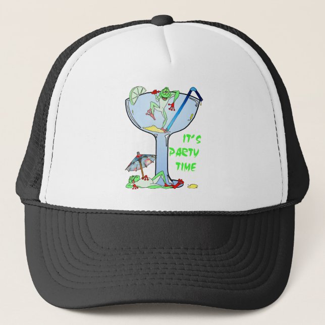 Frogarita Trucker Hat (Front)