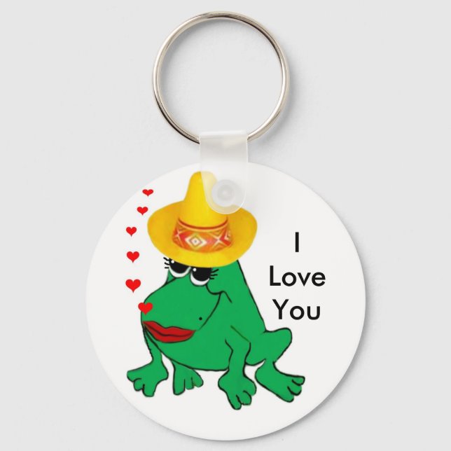 Frogette Key Ring (Front)