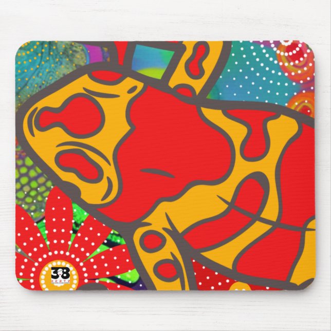 Frogger Mouse Mat (Front)