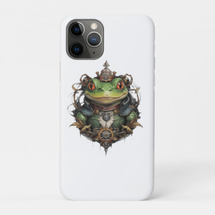 Froggie Frog Steampunk Design, iPhone 11 Pro Case