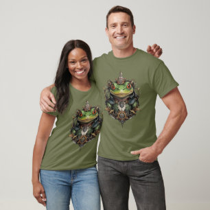 Froggie Frog Steampunk Design, T-Shirt