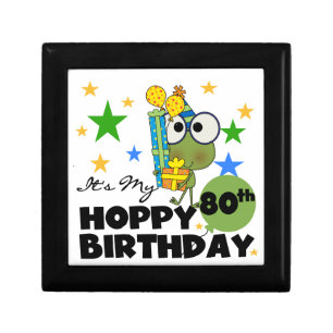 Froggie Hoppy 80th Birthday Gift Box