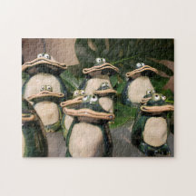 Froggie Life Puzzle, 11" x 14", 252 pieces