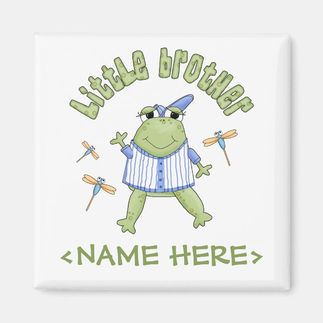 Froggie Little Brother Magnet (Front)