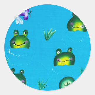 FROGGIE POND Sticker