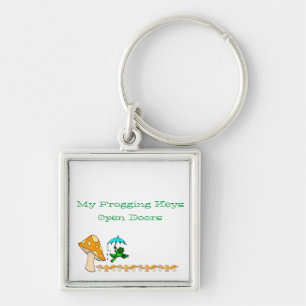 Frogging Keys Open Doors Key Chain