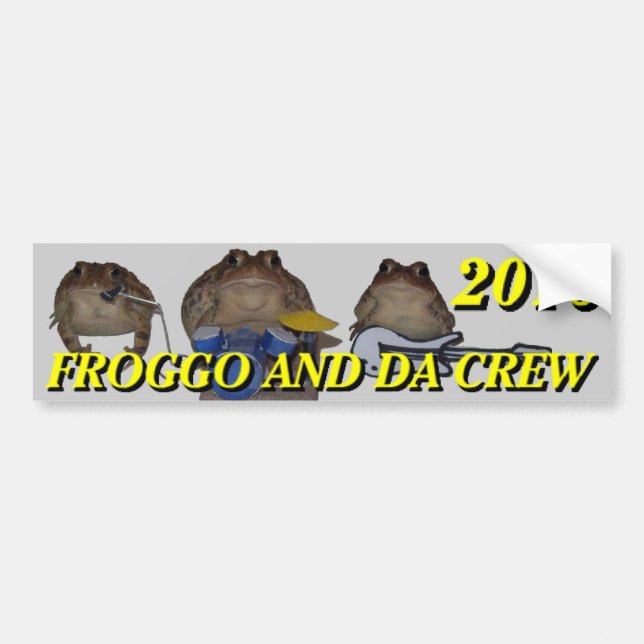 froggo bumper 2016 bumper sticker (Front)