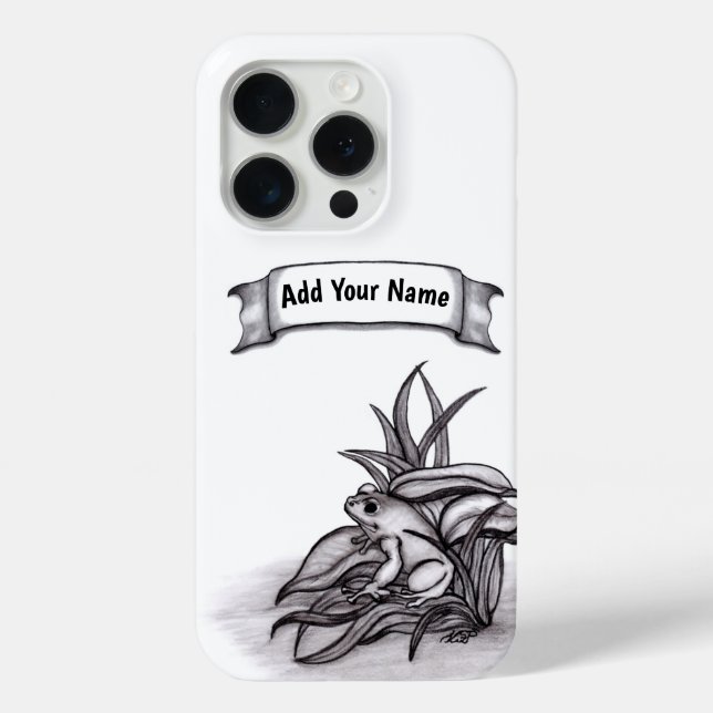 Froggy , Add Your Name Case-Mate iPhone Case (Back)