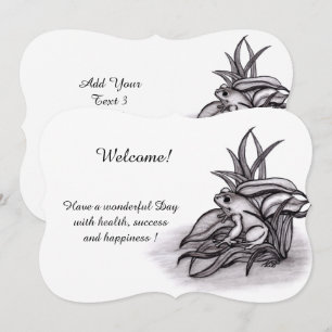 Froggy , Add Your Text Invitation