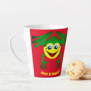 Froggy Break Time Latte Mug
