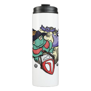 Froggy Costume Halloween Toad Kids Men Women Boys Thermal Tumbler