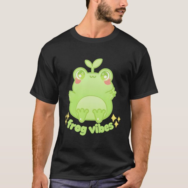 Froggy Crossing Frog S T-Shirt (Front)
